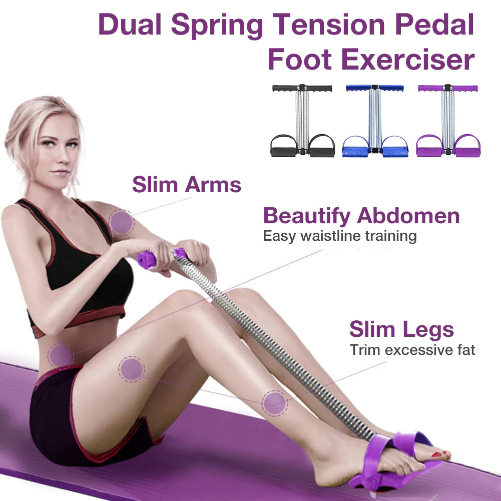 1 Pc Double Spring Tummy Trimmer