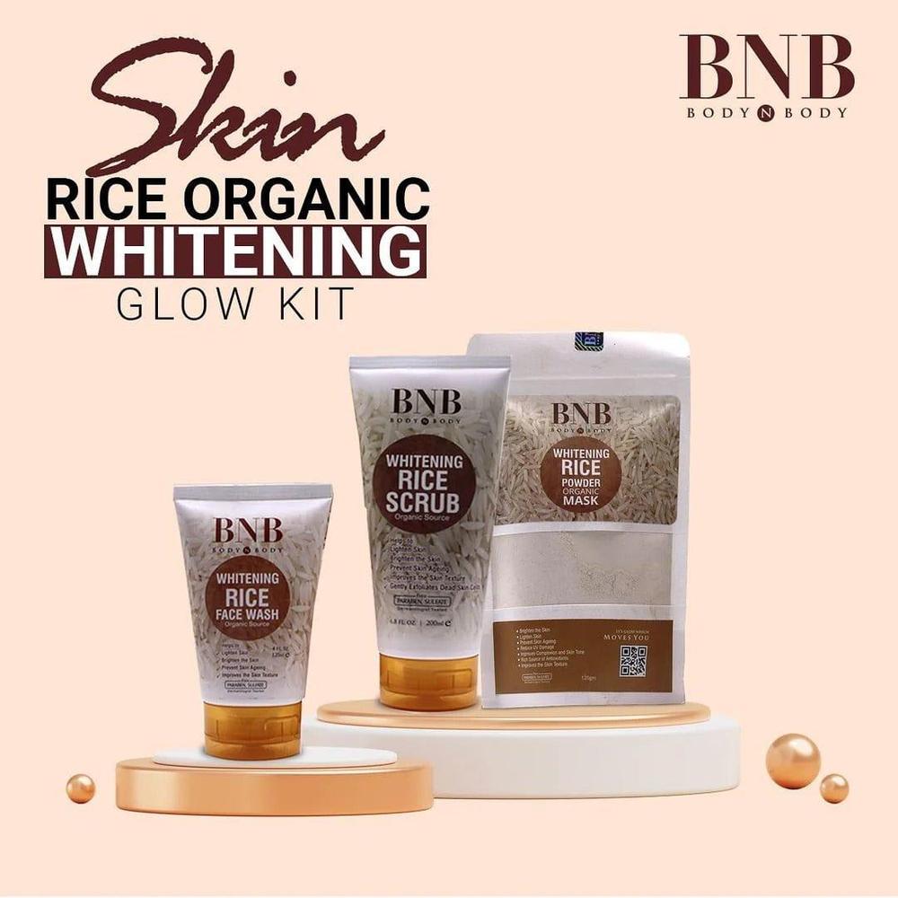 Whitening And Brightening Rice Facial Kit