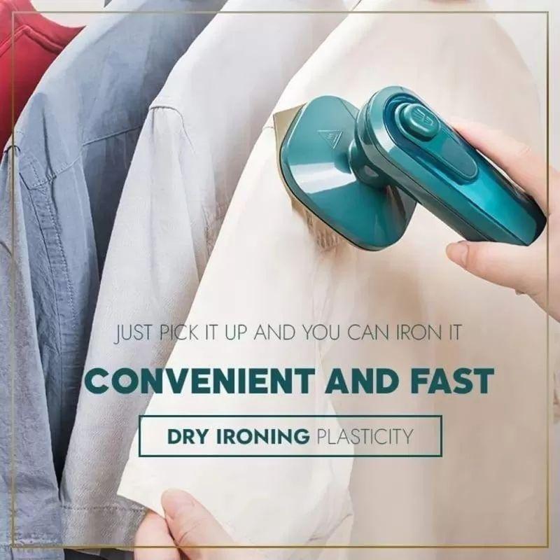 30W Steam Iron for Effective Vertical Ironing - 1 Pc Green Design